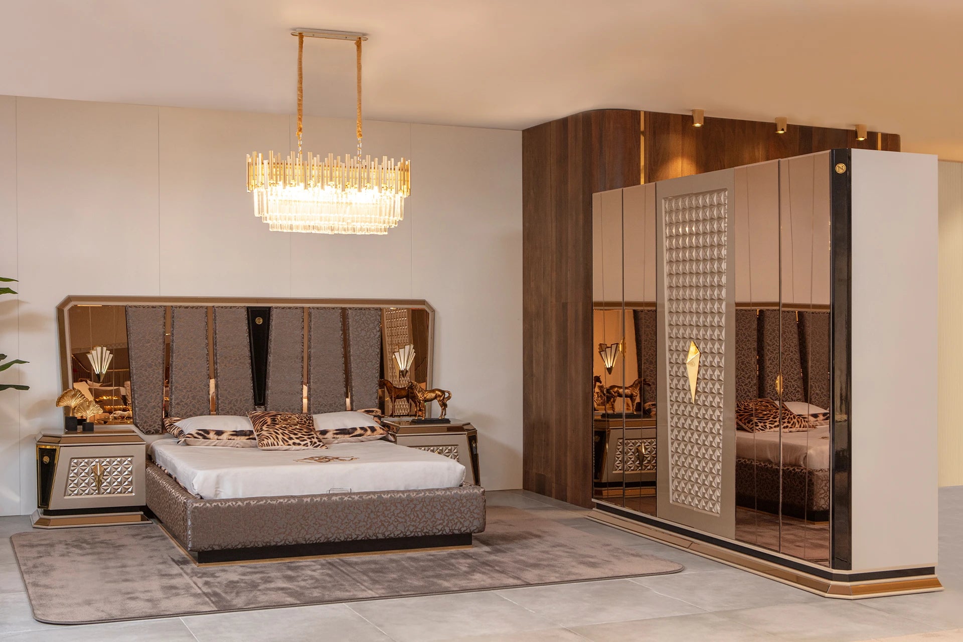 Modern Diamond Bedroom Furniture