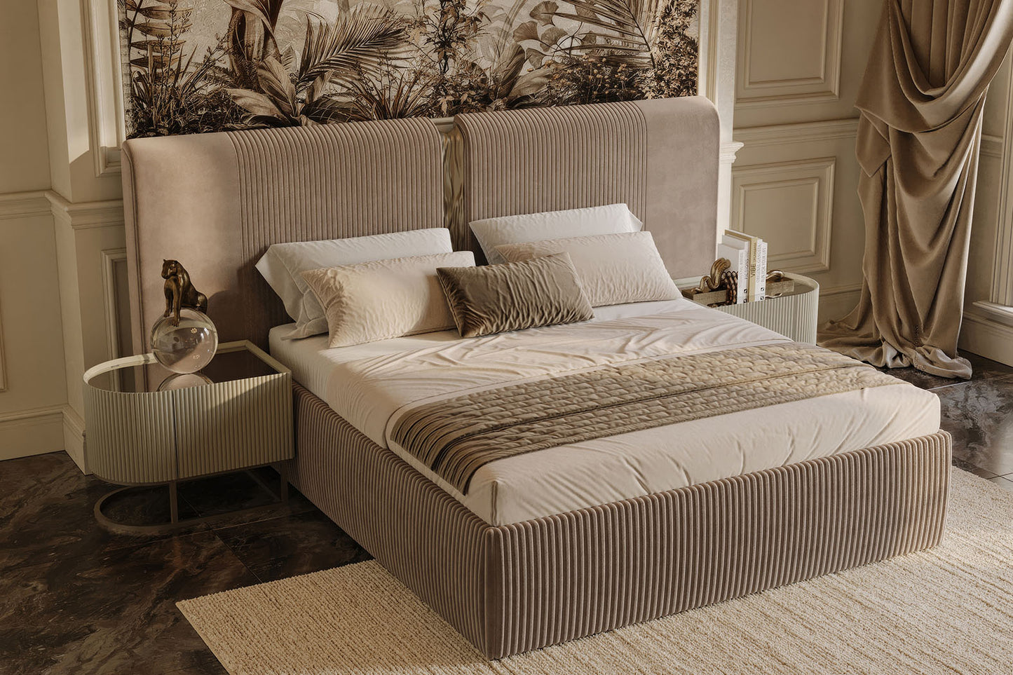 Lyon Cappucino Bedroom Set